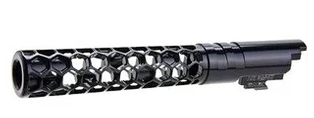 Dr. Black - CNC Aluminum Outer Barrel For TM Hi-CAPA 5.1 GBB Pistols - (Black)