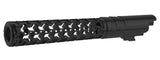 Dr. Black - CNC Aluminum Outer Barrel For TM Hi-CAPA 5.1 GBB Pistols - (Black)
