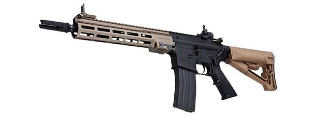 Tokyo Marui - URGI MK16 MWS 11.5" SOPMOD Block 3 GBB Airsoft Rifle - (Tan/Black)