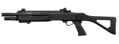 Fabarm - 33" Compact Gas Pump Shotgun Replica - (Black)