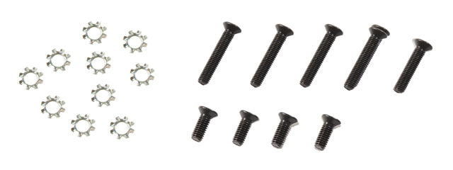 Lancer Tactical Steel Screw Set for TM Spec Version 2 Gearboxes