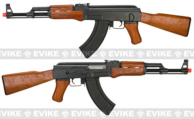CYMA  CM046  Standard AK47 Full Metal Real Wood Blowback Airsoft AEG Rifle
