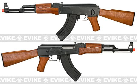 CYMA  CM046  Standard AK47 Full Metal Real Wood Blowback Airsoft AEG Rifle