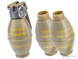 APS Thunder B Airsoft CO2 Simulation Grenade Set of 3 w/Core