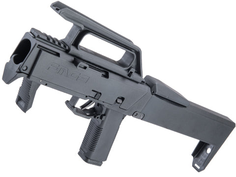 Aegis Custom FMG9 Conversion Kit for Elite Force GLOCK 17 Gas Blowback Airsoft Pistols (Color: Black / Kit Only)