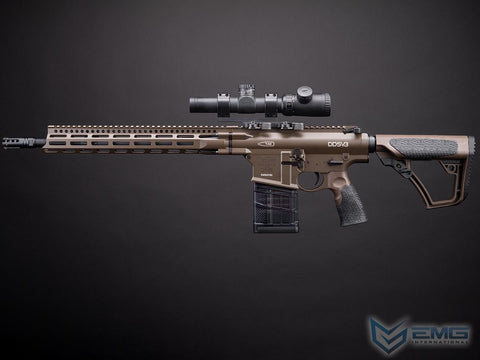 EMG x Daniel Defense DD5 Airsoft AEG Rifle - CYMA w/ Platinum Gearbox & Kestrel V2 MOSFET (Color: Flat Dark Earth / V3)