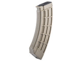 CYMA 200 Round Mid-Cap Waffle Magazine for AK / AR-47 MK47 Series Airsoft AEG Rifle (Color: Black)