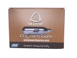 ASG : ULTRAIR 8 gram, Co2 cartridge, 5 pack