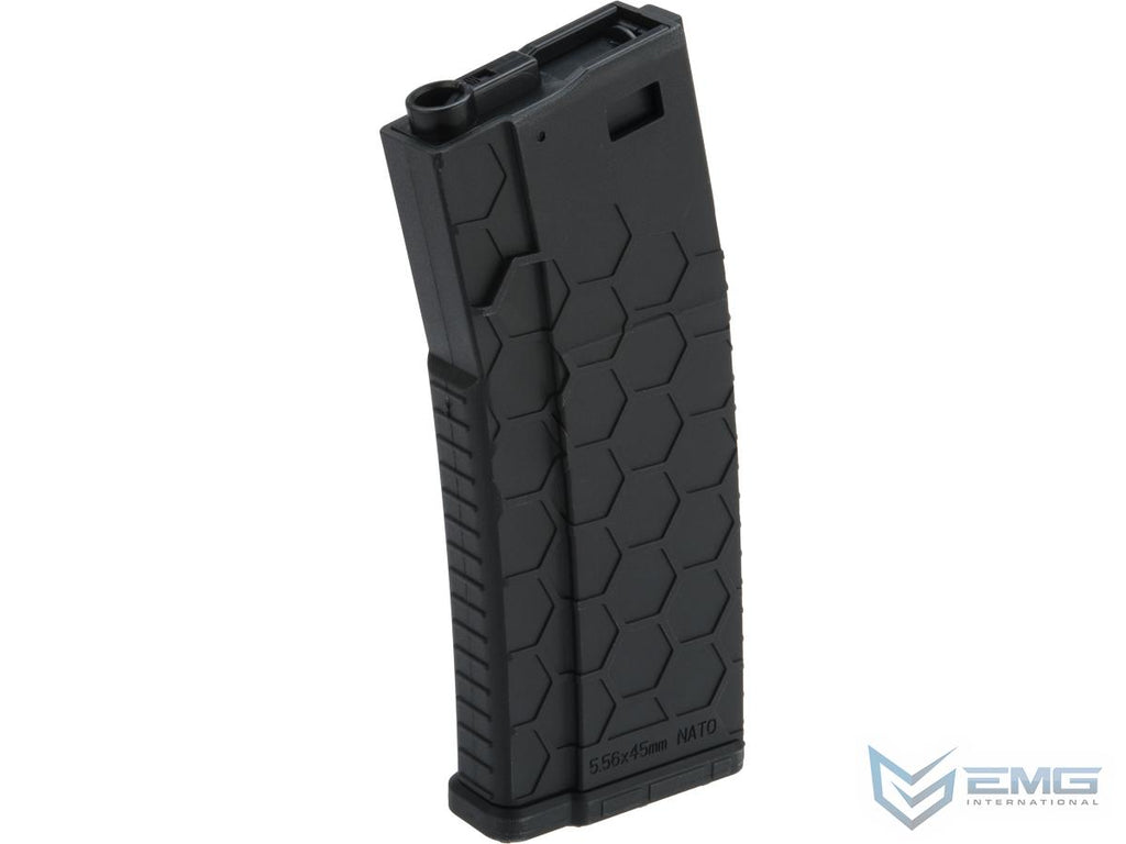 EMG Helios Hexmag Airsoft Polymer 300rd FlashMag Magazine for M4 / M16 Series Airsoft AEG Rifles (Single)