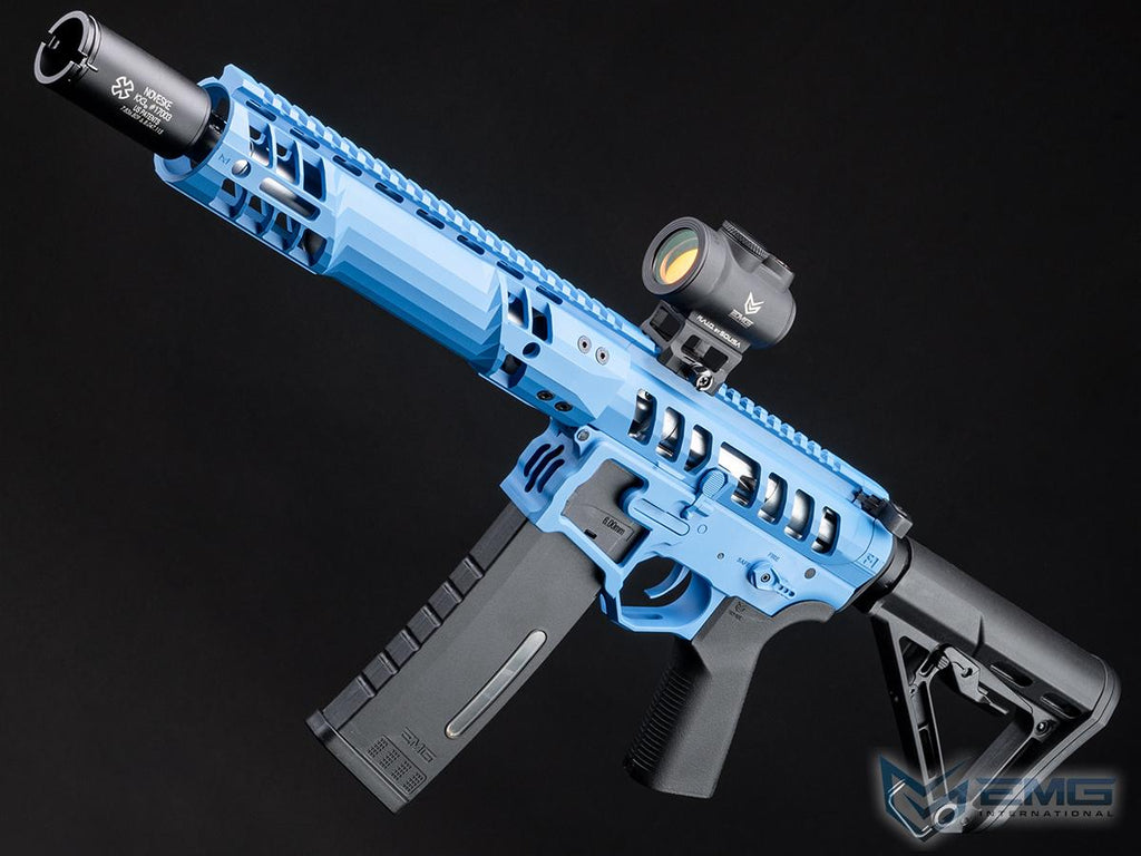 EMG F-1 Firearms UDR-15 Skeletonized AR-15 Airsoft AEG Rifle w/ GATE Aster Programmable MOSFET (Model: SBR /