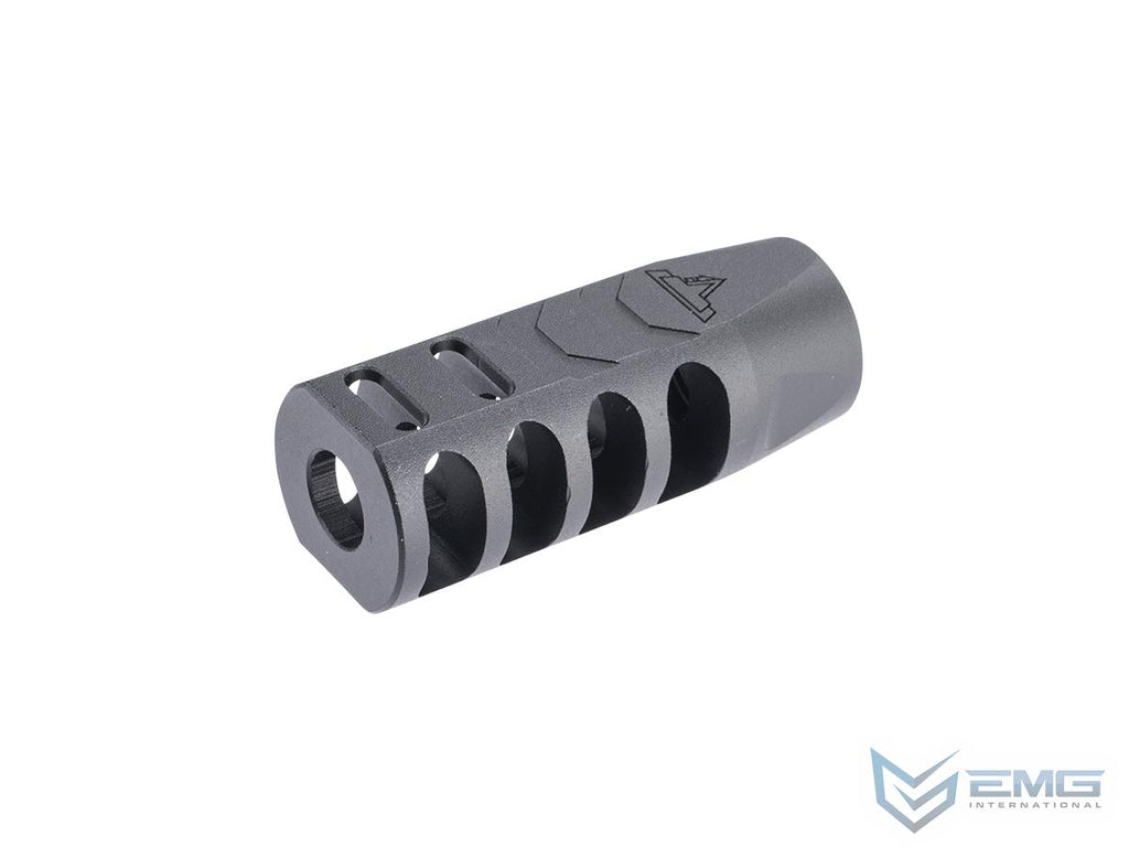 EMG x TTI 14mm Negative 4 Port Compensator for Airsoft AEGs