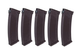 Specna Arms - (SPE-05-036114) Set of 5 Mid-Cap S-Mag magazines for J-series 175 pellets Plum