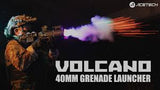 ACETECH "VOLCANO" 40mm Airsoft Grenade Launcher w/ Built-In Rechargeable Tracer Unit