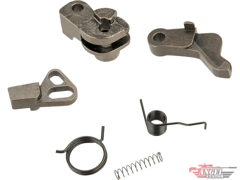 Angel Custom Reinforced Steel Sear Set for Elite Force / UMAREX GLOCK, M&P, ISSC M22, SAI BLU, Lonewolf, & Compatible Airsoft Gas Blowback Pistols