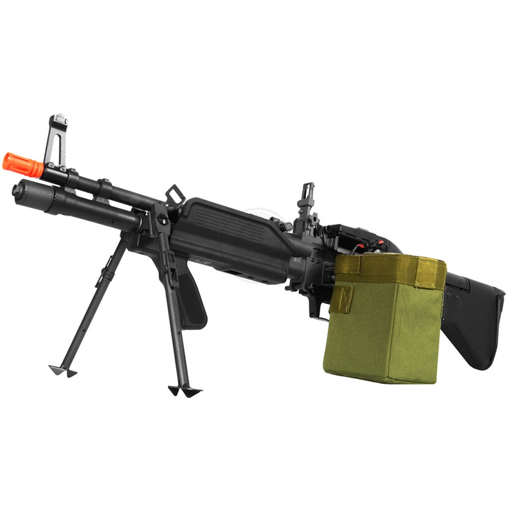 Atlas Custom Works Airsoft Full Metal MK43 AEG Squad Automatic Rifle - A&K