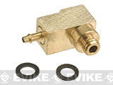 S2 Airsoft Lightning QEV Banjo Fitting for Polarstar Fusion HPA Engines - *Quick Exhaust Valve