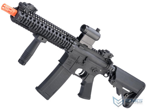 EMG Helios Daniel Defense Licensed MK18 EDGE Series Airsoft AEG Rifle by Specna Arms (Model: Black / Gun Only)