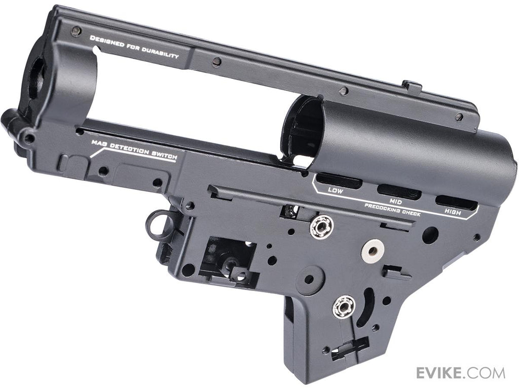 Specna Arms :  8mm Aether Version 2 Gearbox Shell for M4 AEG Airsoft Rifles