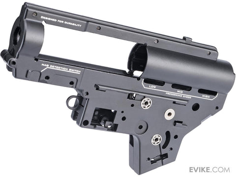 Specna Arms :  8mm Aether Version 2 Gearbox Shell for M4 AEG Airsoft Rifles