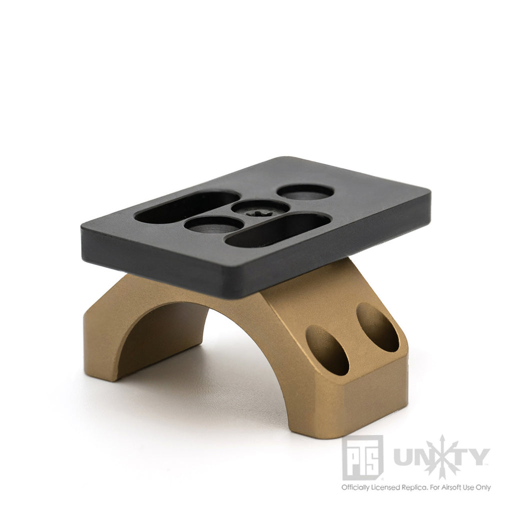 PTS /Unity -  MRDS Top Ring for LPVO 30mm Ring w/PTS Multi-Optic Adaptor Plate