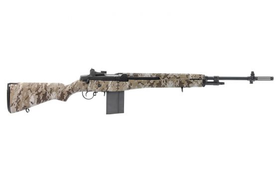 G&G M14 Full Size Airsoft AEG Rifle - Desert Digital