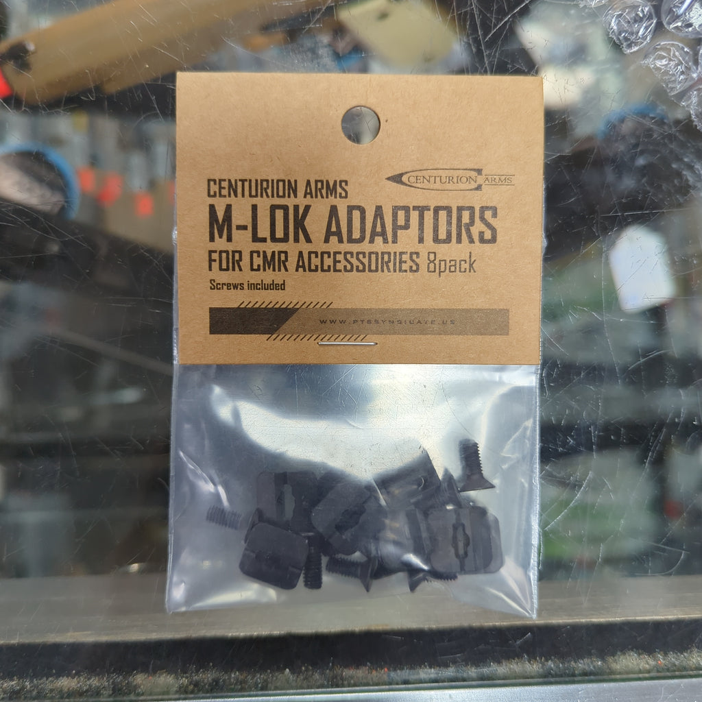 Centurion Arms CMR M-LOK Adaptor Pack by PTS (Color: Black)