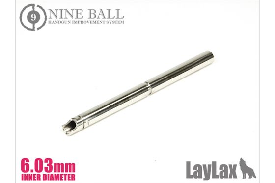 LayLax NINE BALL Hi-CAPA5.1 Gold Match Handgun Barrel (6.03 ID)