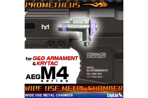 LayLax / PROMETHEUS Wide Use Metal Chamber (G&G Rotary Style M4/M16)