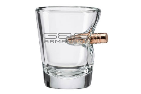 G&G BenShot Shot Glass 2 oz - G&G Letter Logo