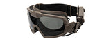 G-Force Full Seal Airsoft Goggles w/ Built-In Fan [Clear Lens] (BLACK)