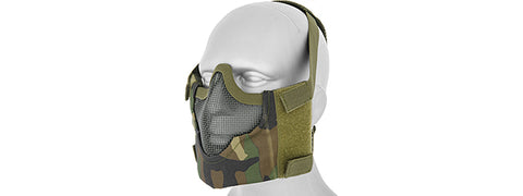 AIRSOFT AC-473 V8 MESH HALF FACE MASK