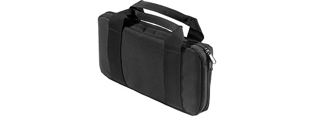 WoSport 13.8 Inch Laser Molle Pistol Bag (Black)
