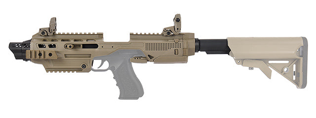 Pistol Conversion Kit for G Series Airsoft Pistols (DARK EARTH) - GLOCK