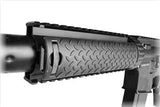 T&D Airsoft 15-Slot RIS Textured Rail Cover Panels Set of 4 - BLACK