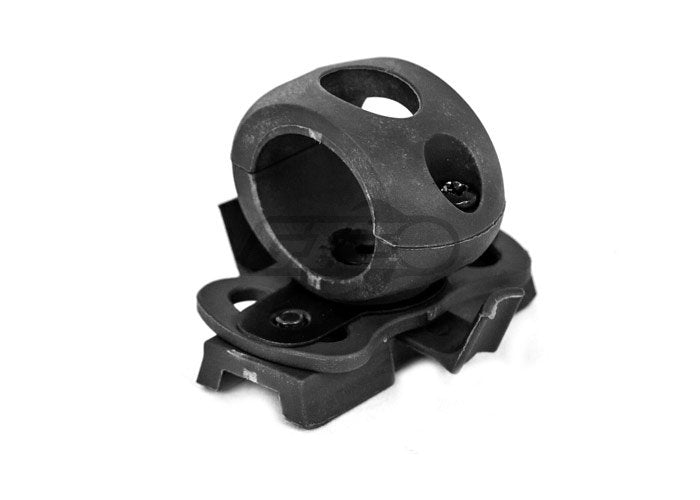 Lancer Tactical CA-713B HELMET Rail Flashlight Clamp (20mm) - Black