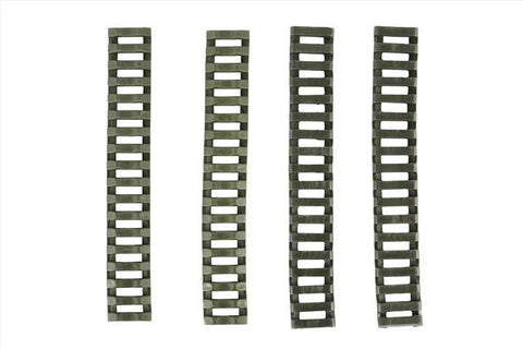 DBoys 7" in. Tactical Airsoft 20mm Rubber Rail Covers x4