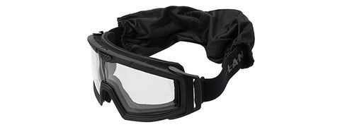 Lancer Tactical Rage Protective  Airsoft Goggles (CLEAR LENS)