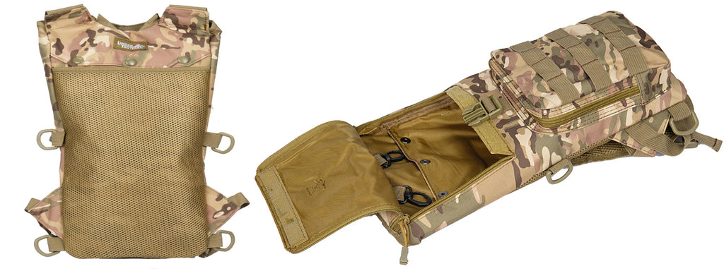 CA-321CN NYLON LIGHTWEIGHT HYDRATION PACK (CAMO)