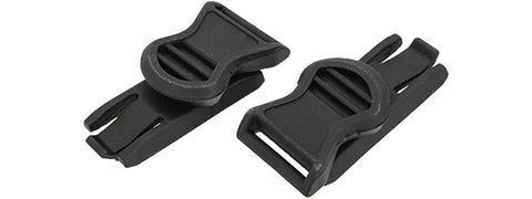 FMA CA-851B GOGGLE SWIVEL CLIPS, 19MM (BK)