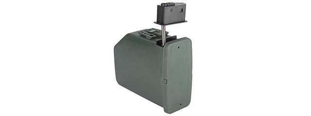 Classic Army M249 2400 rd. AEG High Capacity Box Magazine