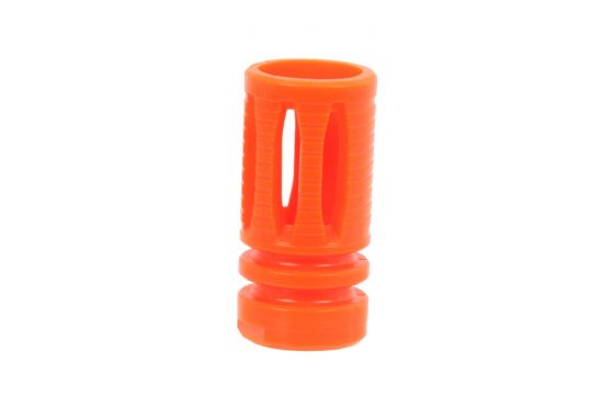 G&G Plastic Mock Flash Suppressor for GR16 - Orange (CCW)
