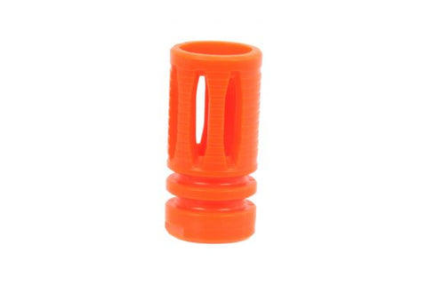G&G Plastic Mock Flash Suppressor for GR16 - Orange (CCW)