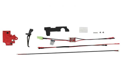 G&G ETU 2.0 and Mosfet 4.0 + Vertical Trigger (stright) for Ver.II Gearbox (Rear Wire