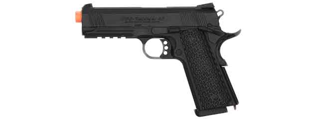 Golden Eagle IMF Night Warrior 3309 OTS Tactical .45 HiCapa Semi-Auto GBB Metal Pistol Co2