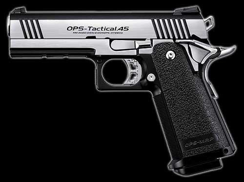 TOKYO MARUI - HI-CAPA 4.3 DUAL CUSTOM STAINLESS GAS BLOWBACK PISTOL