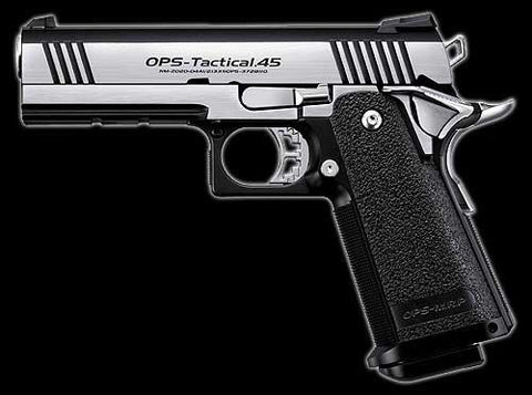 TOKYO MARUI - HI-CAPA 4.3 DUAL CUSTOM STAINLESS GAS BLOWBACK PISTOL