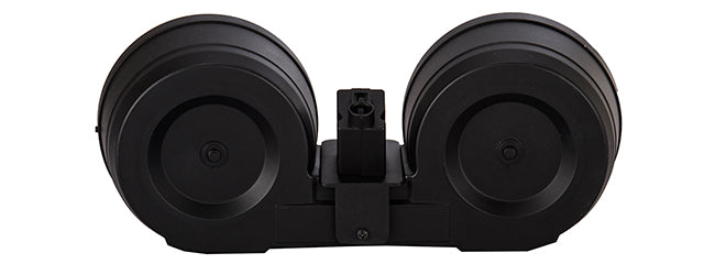 Echo1 2500rd Electric Auto-Winding SG/MP5 AEG C-Mag Drum Magazine