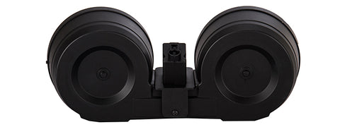 Echo1 2500rd Electric Auto-Winding SG/MP5 AEG C-Mag Drum Magazine