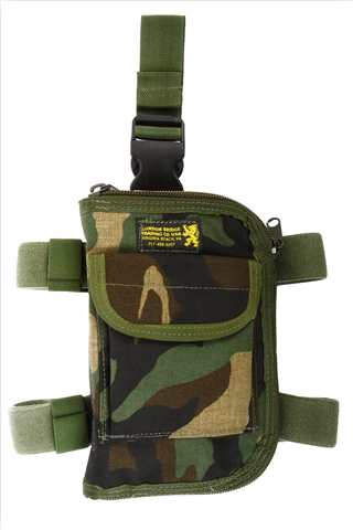 London Bridge Trading EOD Medical Drop Leg Pouch - WOODLAND CAMO