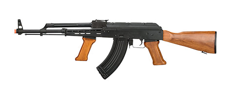 LCT-LCKM63-AEG LCT REAL WOOD FULL METAL AK47 W/ FOREGRIP (BLACK/WOOD)